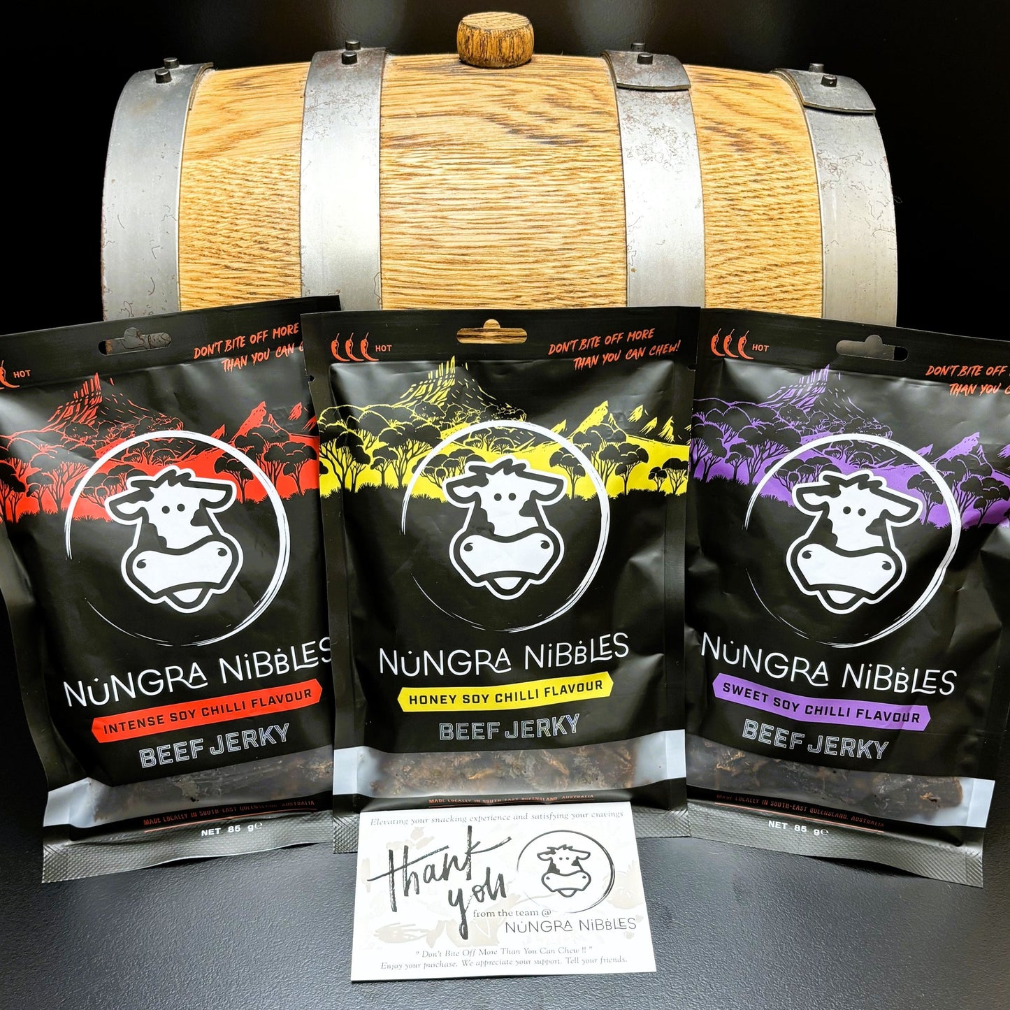 Beef Jerky - Soy Chilli 3 Bag Bundle