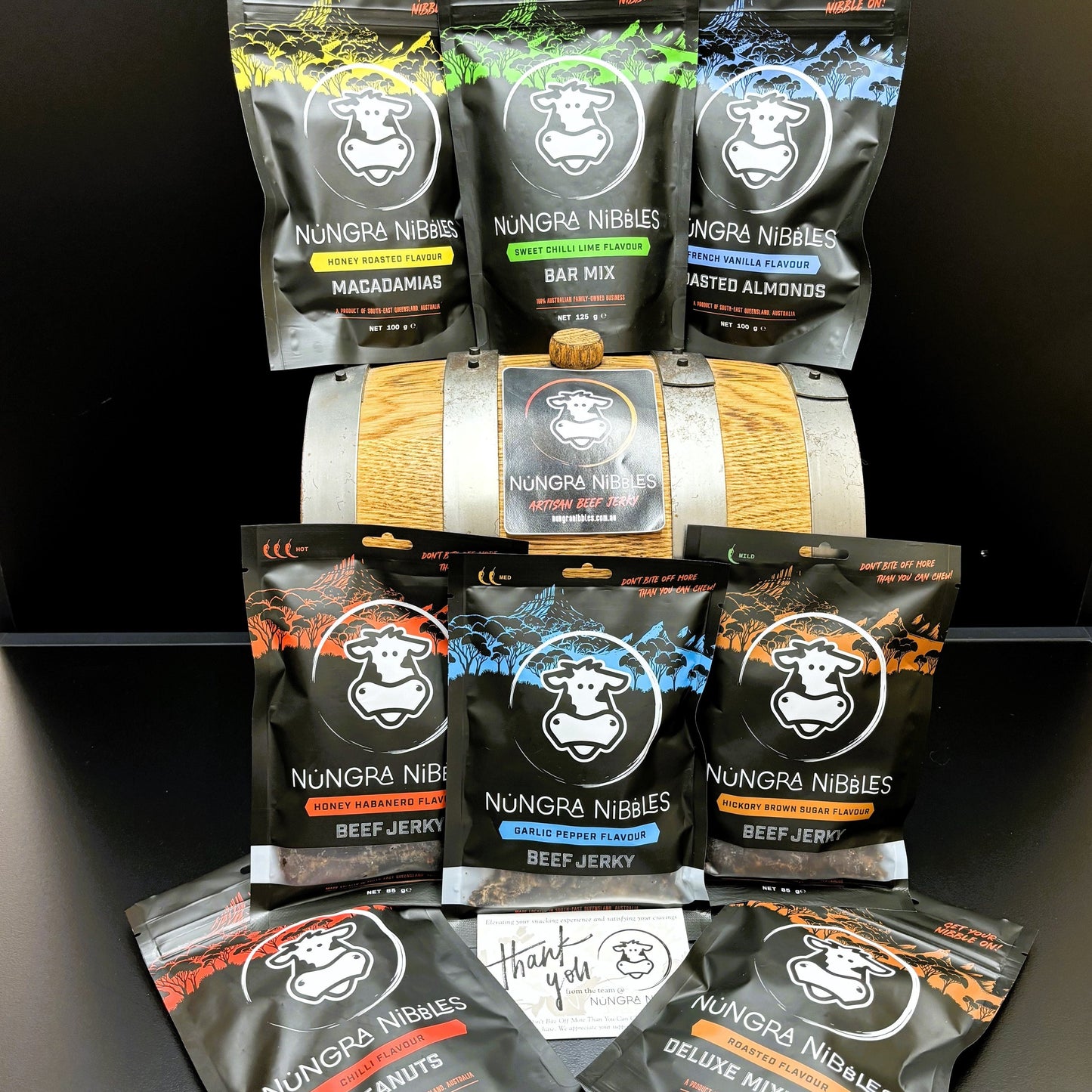 Beef Jerky & Snack - Entertainer 8 Pack