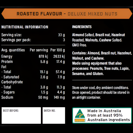 Mixed Nuts - Deluxe Roasted