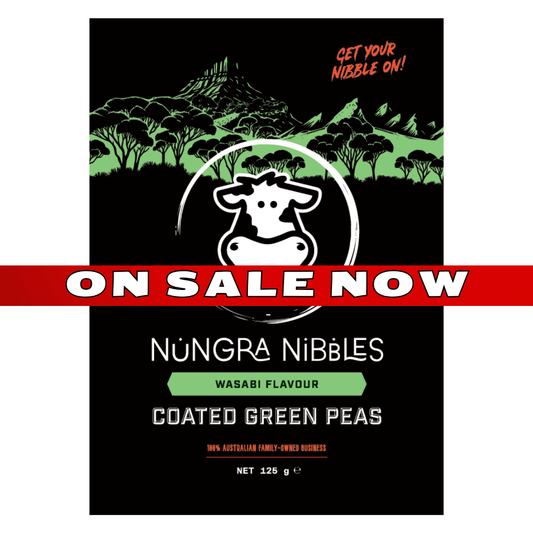 Green Peas - Wasabi Coated