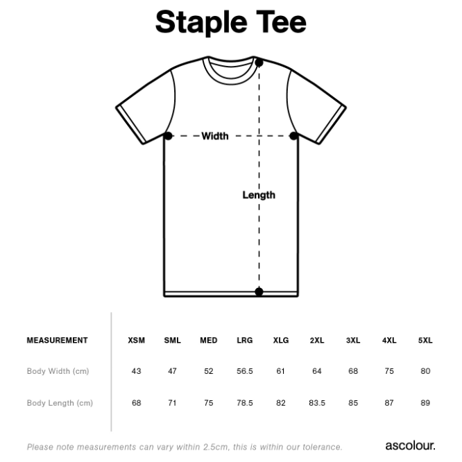 Short Sleeve Black T-Shirt (Adult)