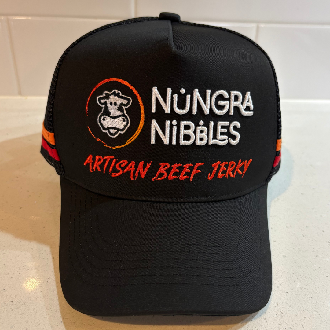 Black Trucker Cap