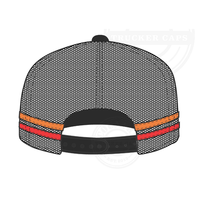Black Trucker Cap