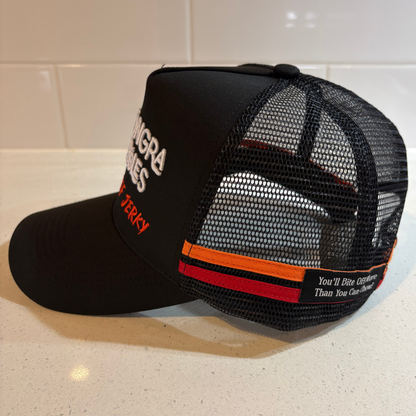 Black Trucker Cap