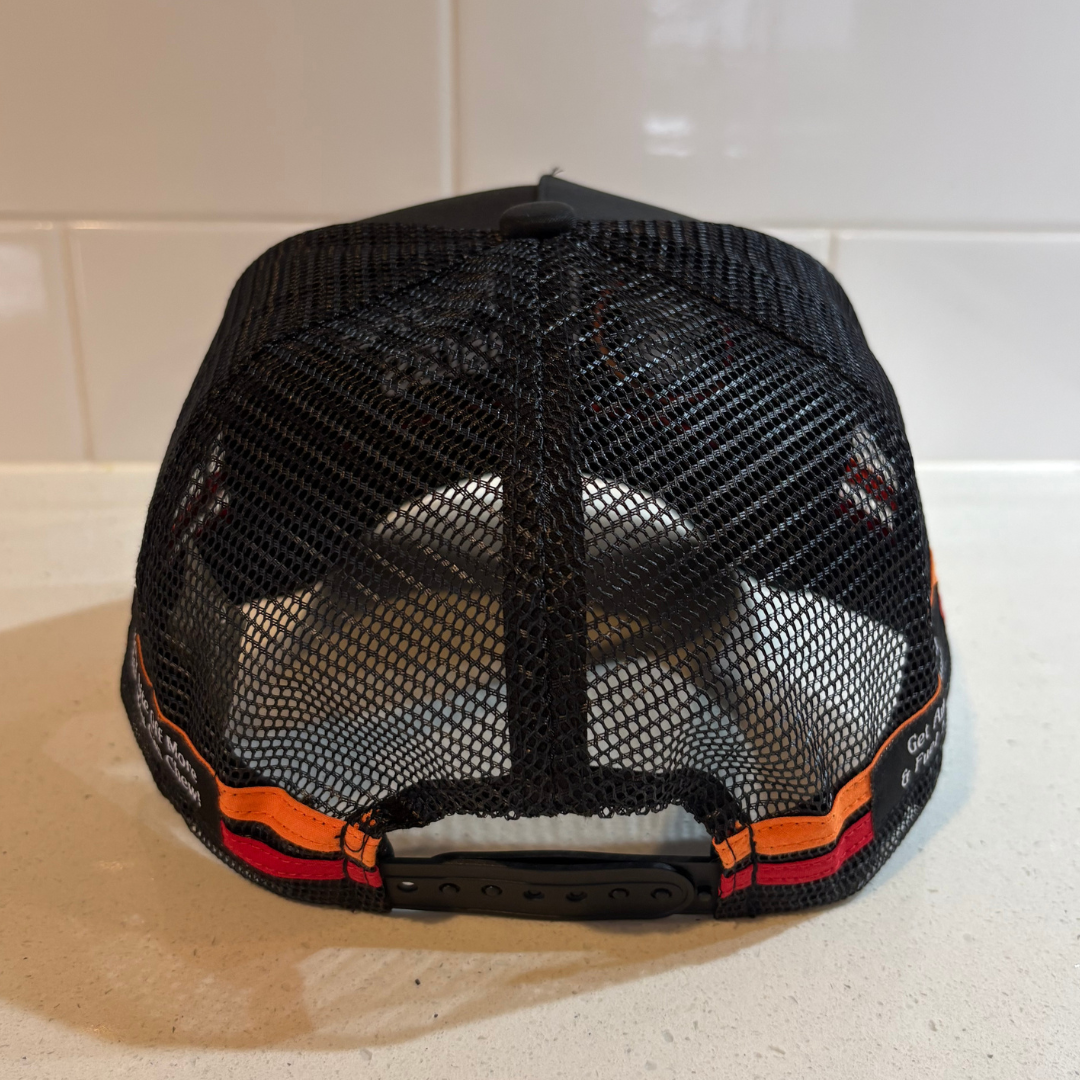 Black Trucker Cap