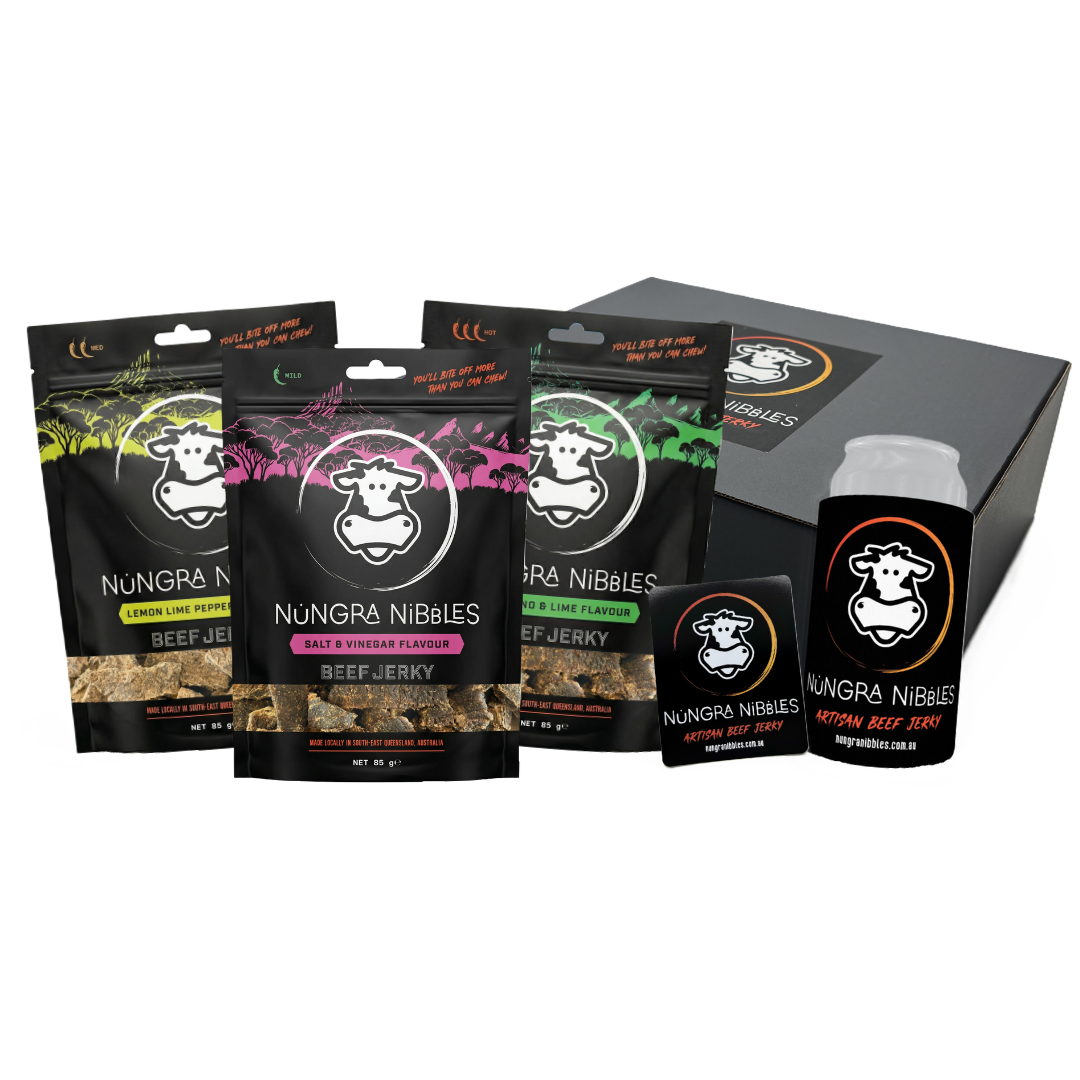 Beef Jerky - ACIDULOUS 3 Bag Gift Box