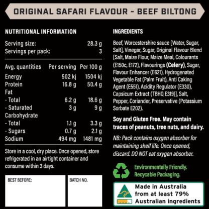 Beef Biltong - "OG" Original