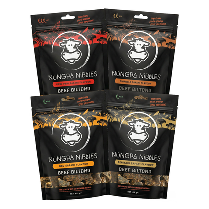 Beef Biltong - TASTE 4 Bag Bundle