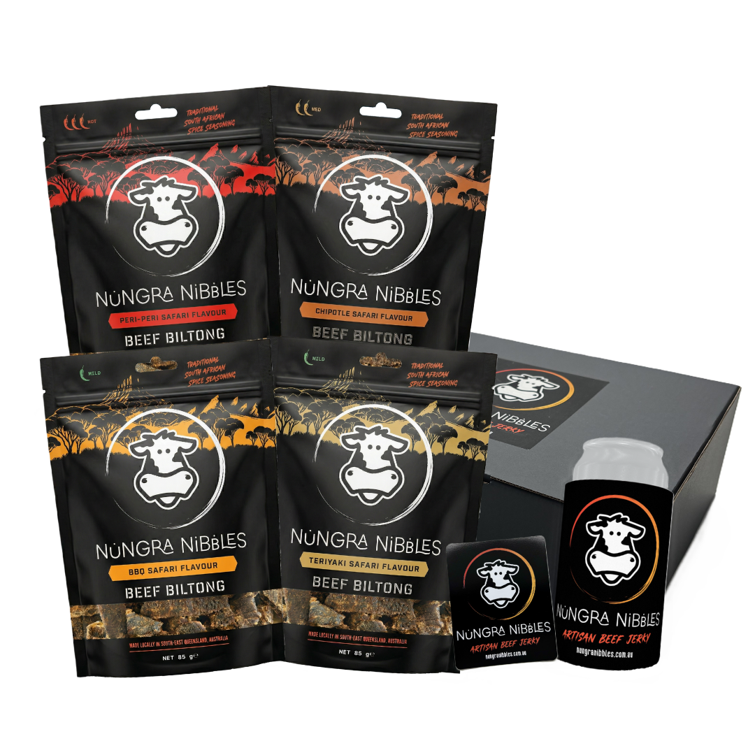 Beef Biltong - TASTE 4 Bag Gift Box