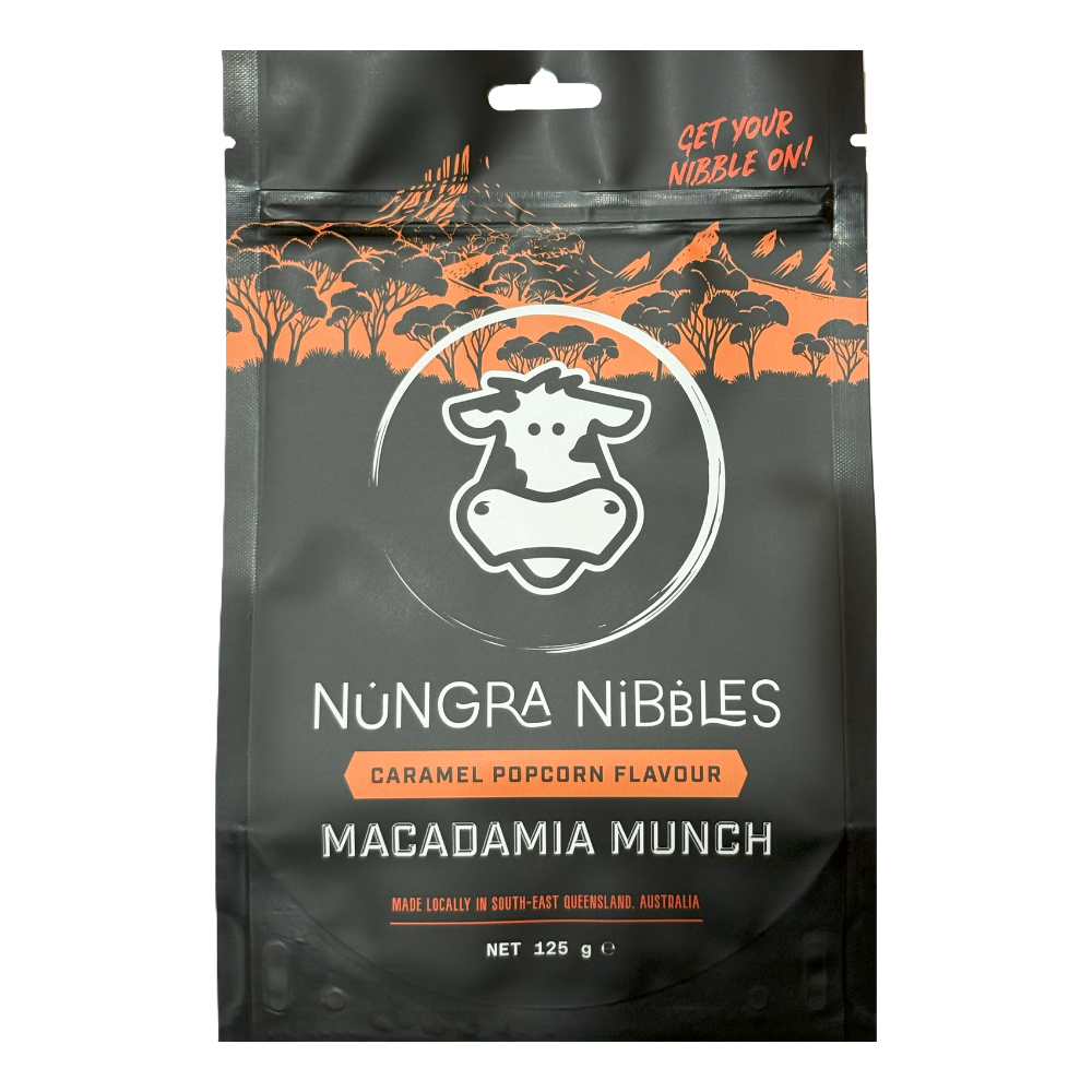 Macadamia Munch - Caramel Popcorn