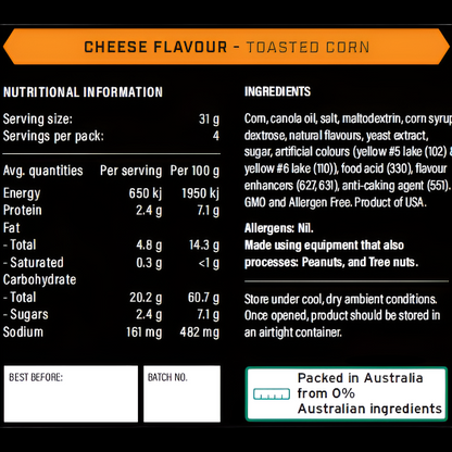 Toasted Corn - Cheese