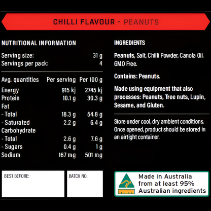 Peanuts - Chilli & Sea Salt