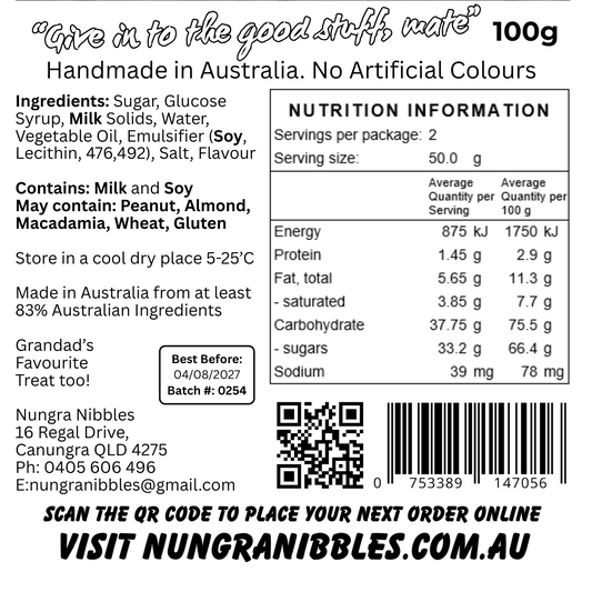 Ned's Treats - Bush Mud Chocolate Fudge