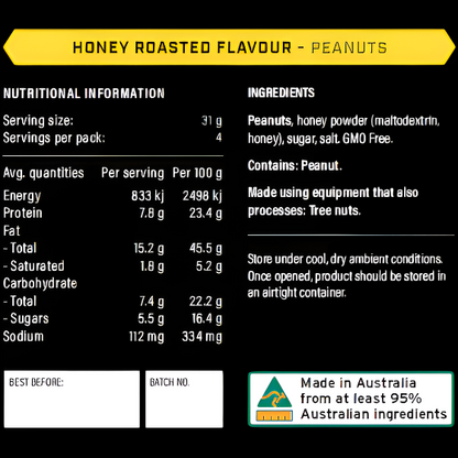 Peanuts - Honey Roasted