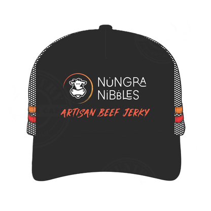 Black Trucker Cap