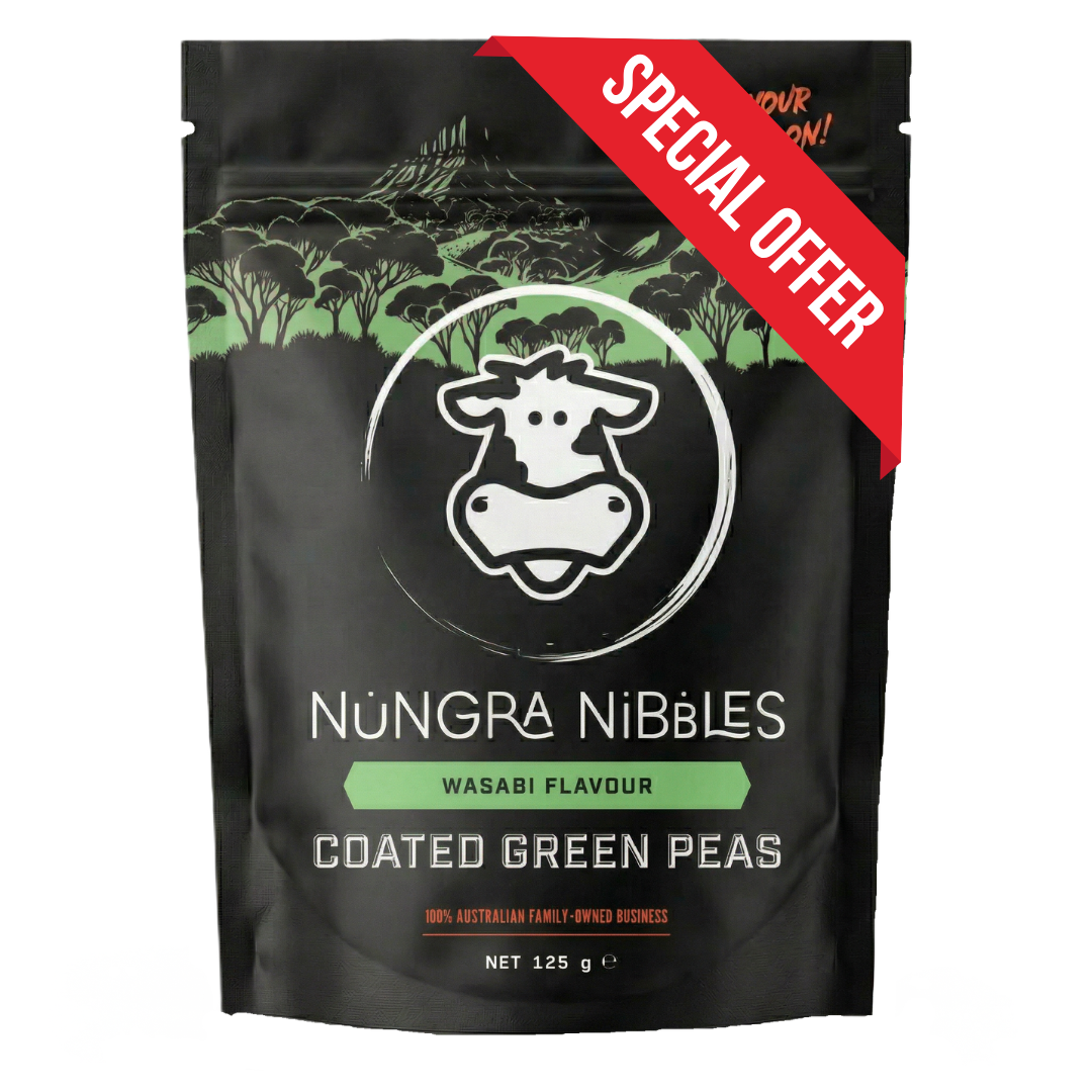 Green Peas - Wasabi Coated