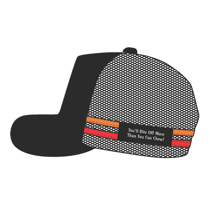 Black Trucker Cap