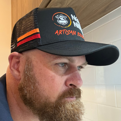Black Trucker Cap
