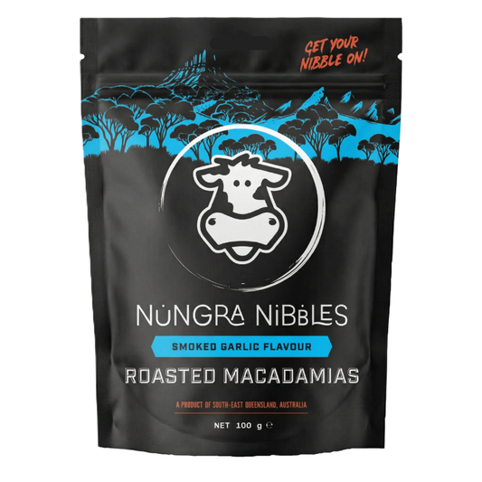 Macadamias - Smoked Garlic