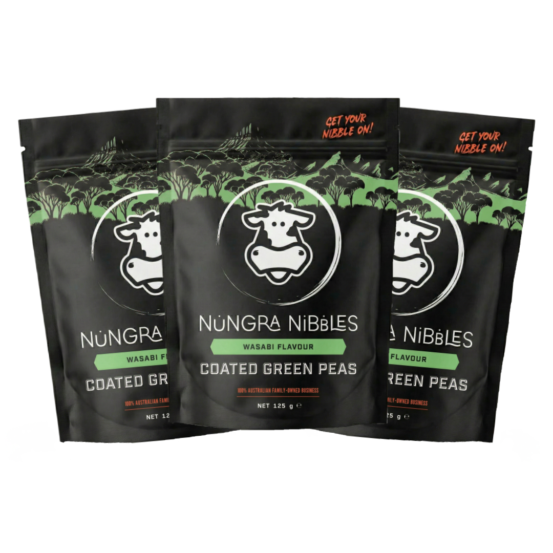 Green Peas - Wasabi Coated