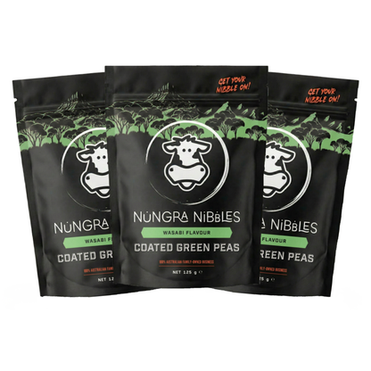 Green Peas - Wasabi Coated