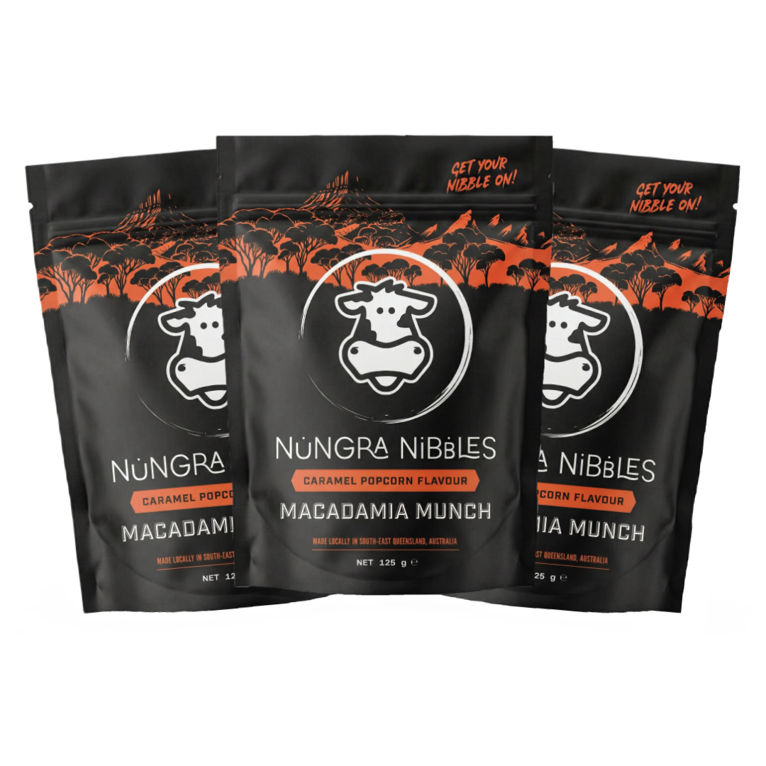 Macadamia Munch - Caramel Popcorn