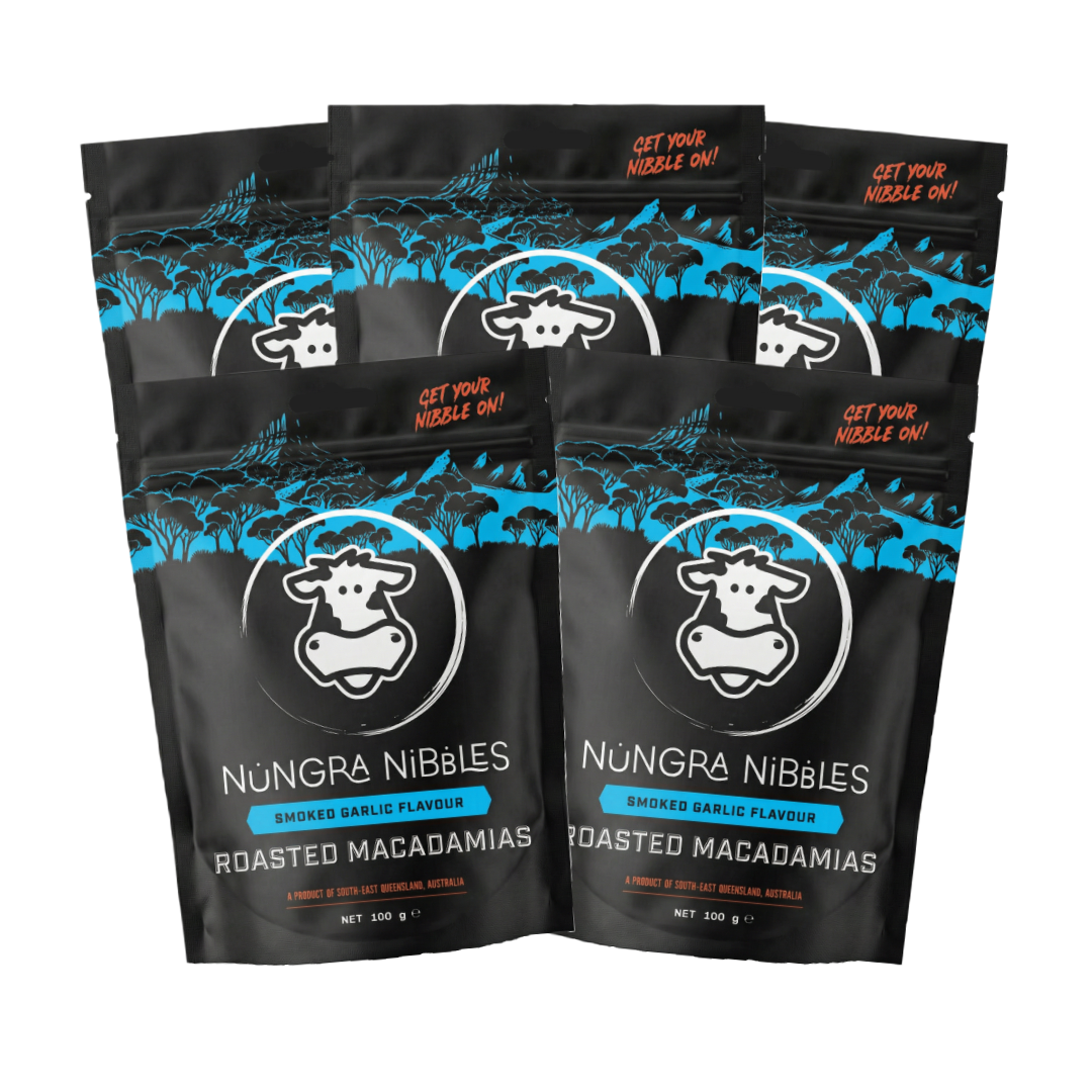 Macadamias - Smoked Garlic