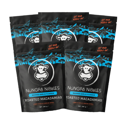 Macadamias - Smoked Garlic