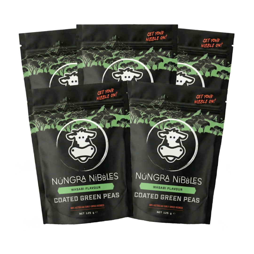 Green Peas - Wasabi Coated