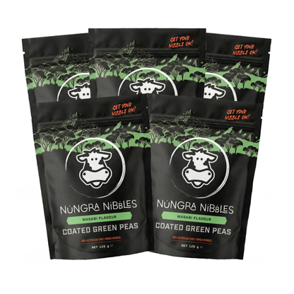 Green Peas - Wasabi Coated