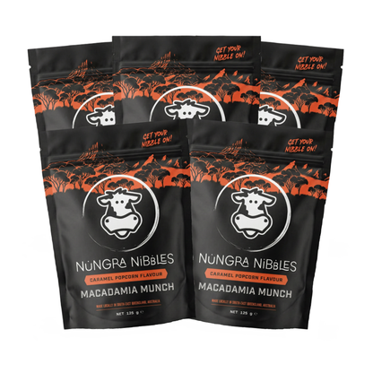 Macadamia Munch - Caramel Popcorn