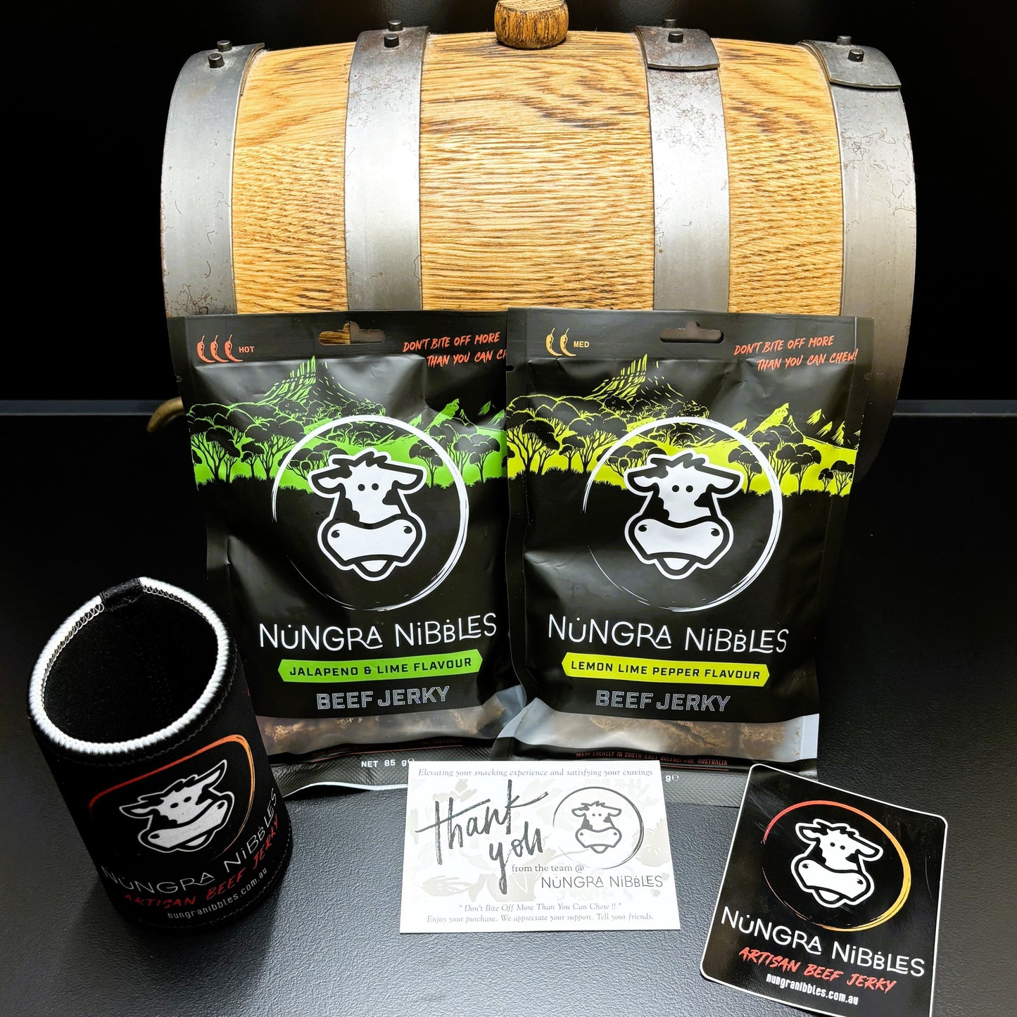 Beef Jerky - TANGY 2 Bag Gift Box