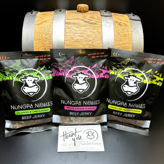 Beef Jerky - ACIDULOUS 3 Bag Bundle