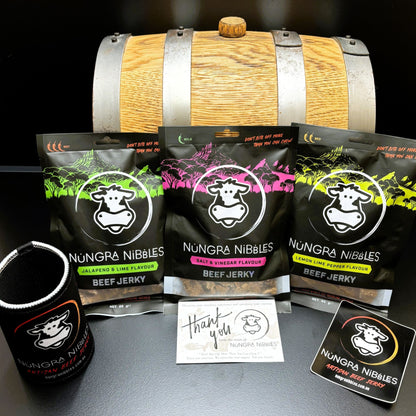 Beef Jerky - ACIDULOUS 3 Bag Gift Box