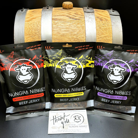Beef Jerky - Soy Chilli 3 Bag Bundle