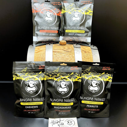 Beef Jerky & Snack - Honey 5 Pack