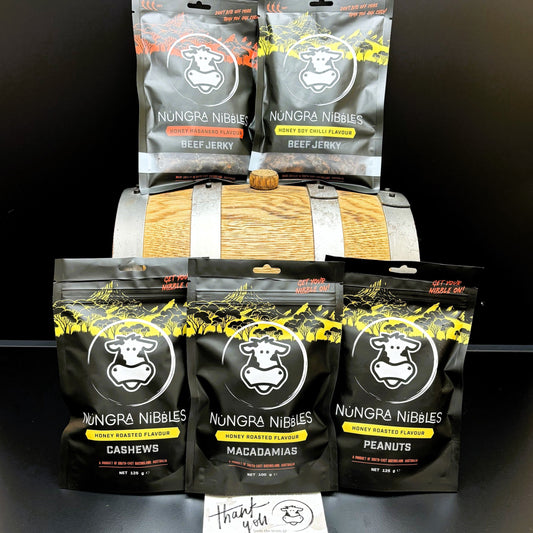 Beef Jerky & Snack - Honey 5 Pack