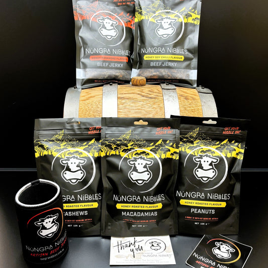 Beef Jerky & Snack - Honey 5pk Gift Box