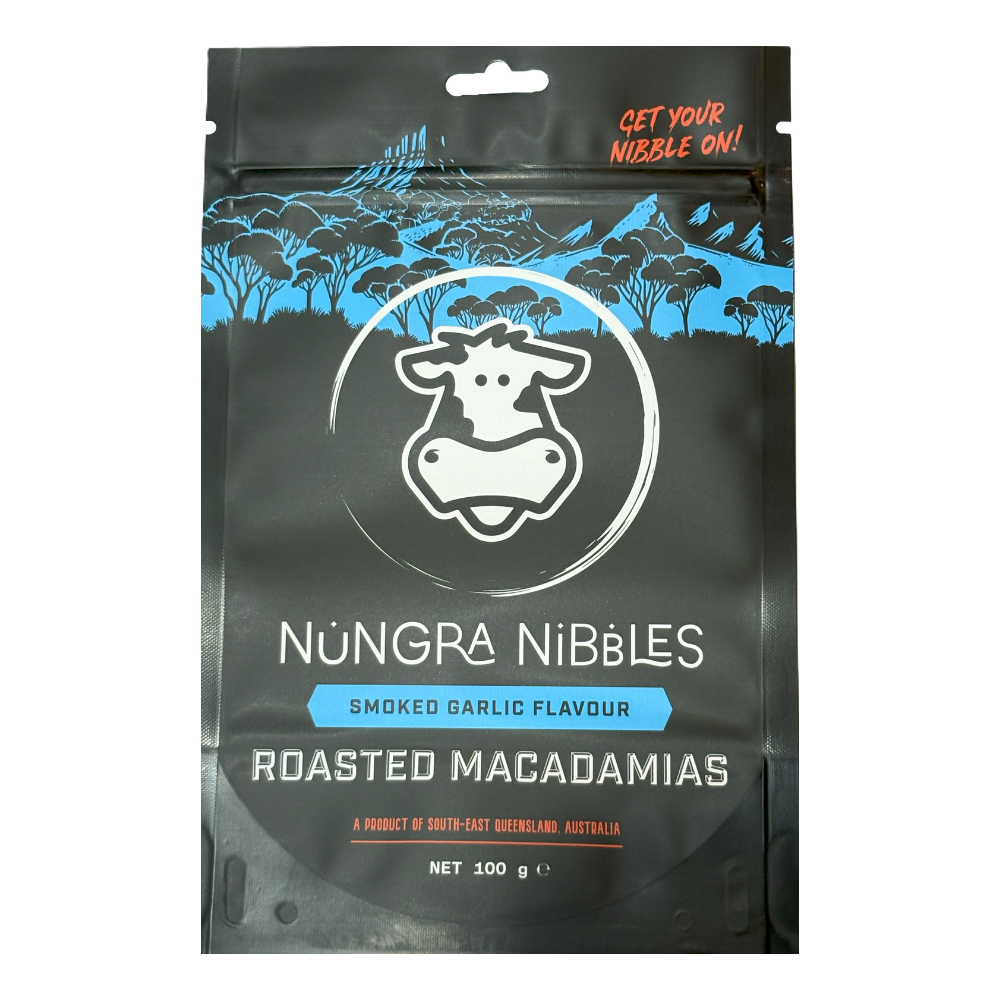 Macadamias - Smoked Garlic