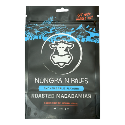 Macadamias - Smoked Garlic