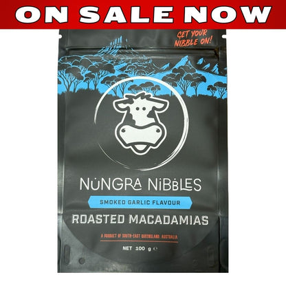 Macadamias - Smoked Garlic