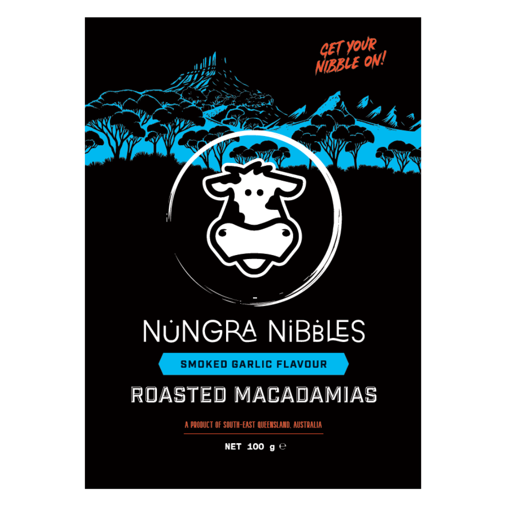 Macadamias - Smoked Garlic