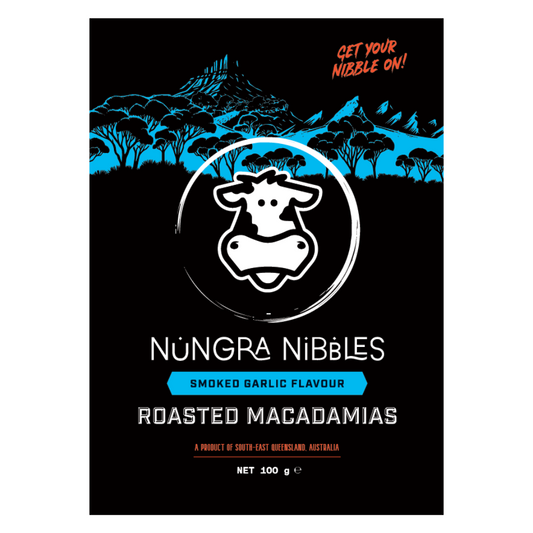 Macadamias - Smoked Garlic