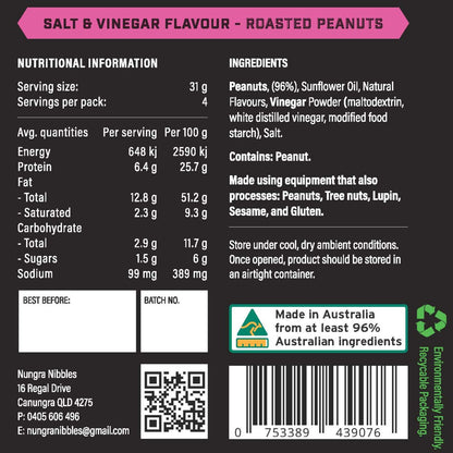 Peanuts - Salt & Vinegar