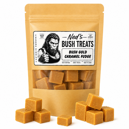 Ned's Treats - Bush Gold Caramel Fudge