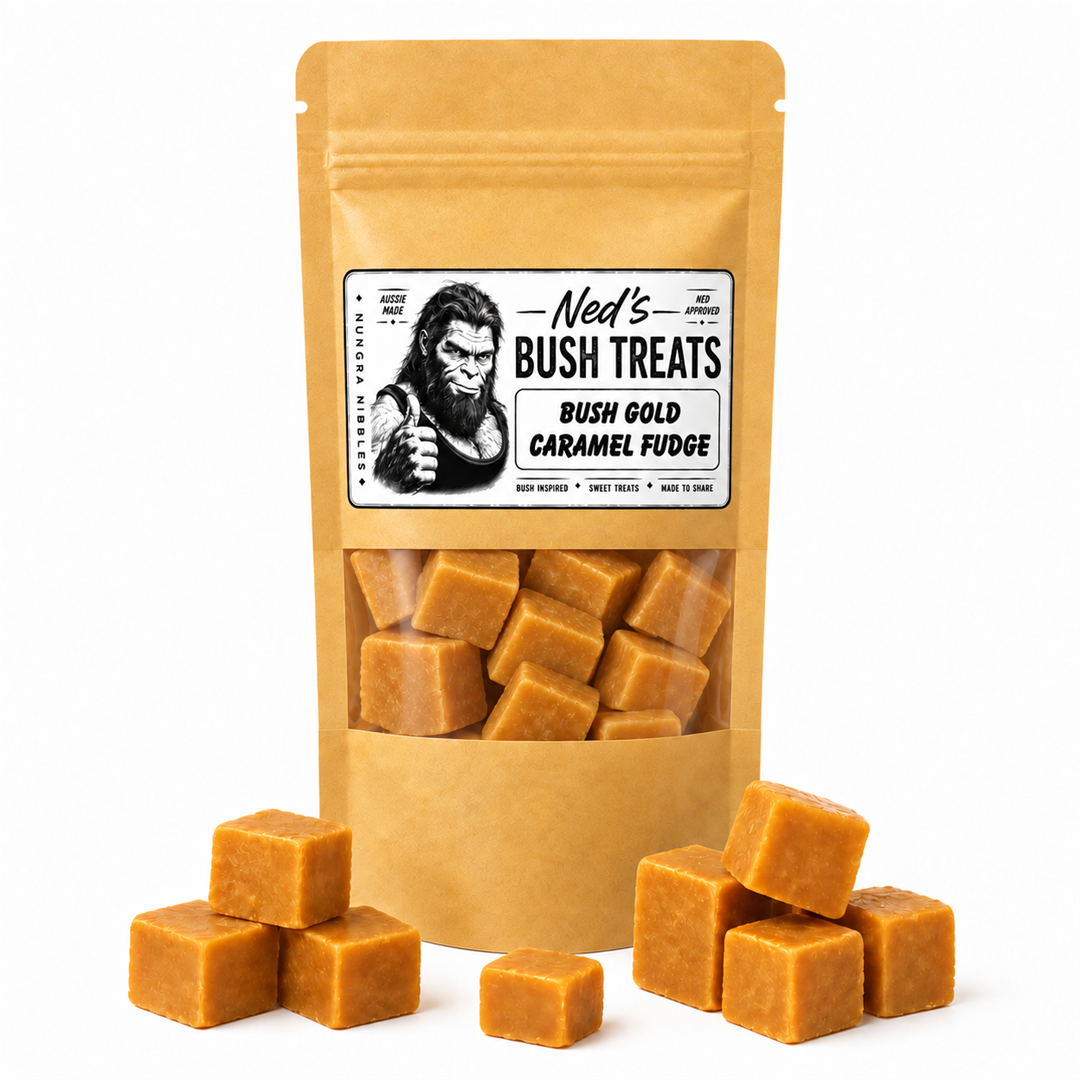 Ned's Treats - Bush Gold Caramel Fudge