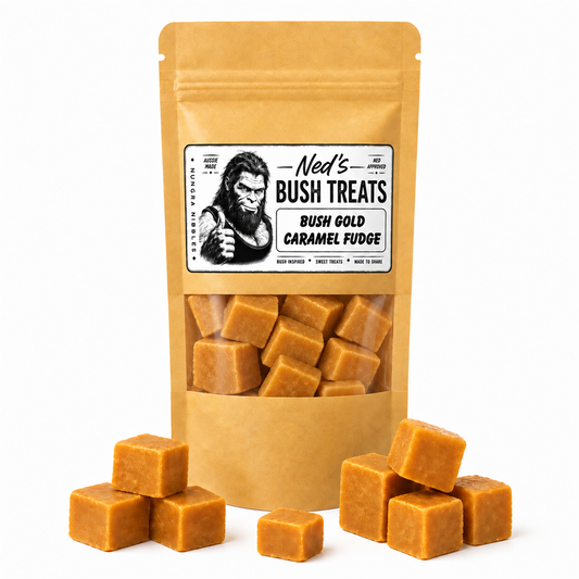 Ned's Treats - Bush Gold Caramel Fudge