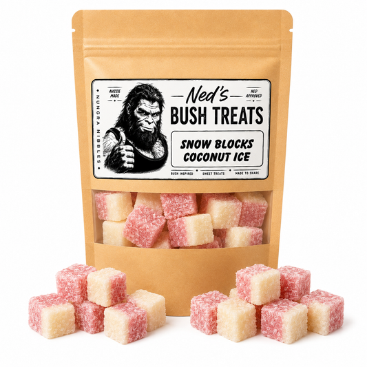 Ned's Treats - Snow Blocks Coconut Ice