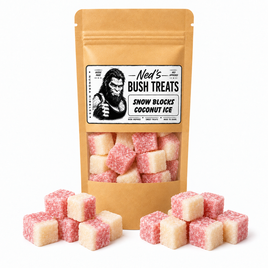 Ned's Treats - Snow Blocks Coconut Ice