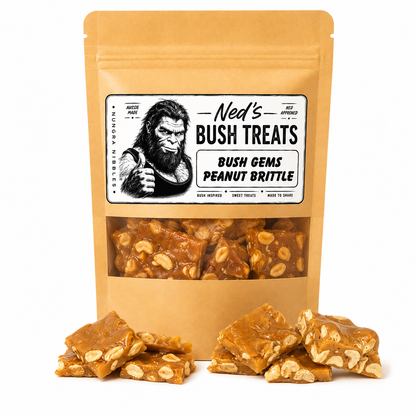Ned's Treats - Bush Gems Peanut Brittle